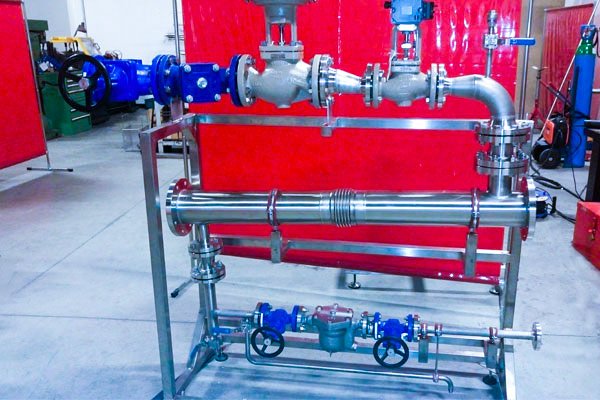 3D-Process-skid-production-eau-chaude 2 Skid production eau chaude - 3D Process
