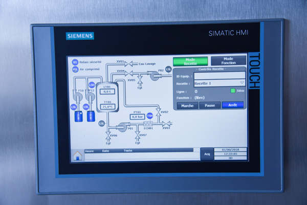 Ecran-(1) Interface de la NEP