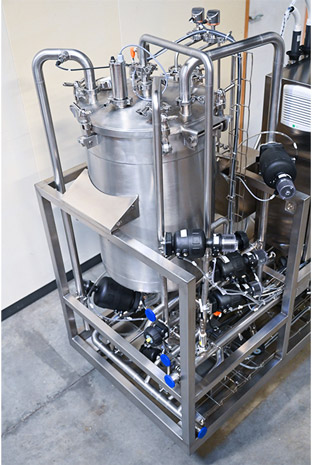 NEP-de-profil-vue-d’en-haut Skid de lavage process pharmaceutique