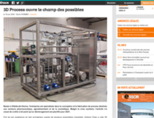 Le journal l&rsquo;Essor parle de la croissance de notre activité